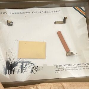 World War I Commemorative Colt .45 Automatic Pistol Display